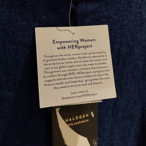 NWT 🏷 Halogen | Cashmere Sweater - Picture 6 of 9